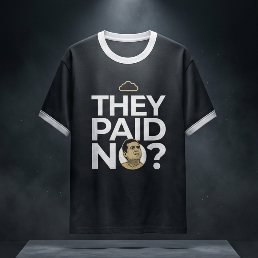 They paid no (Regular fit)
