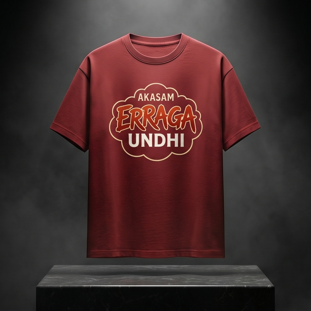 Akasam erraga undhi (Regular fit)