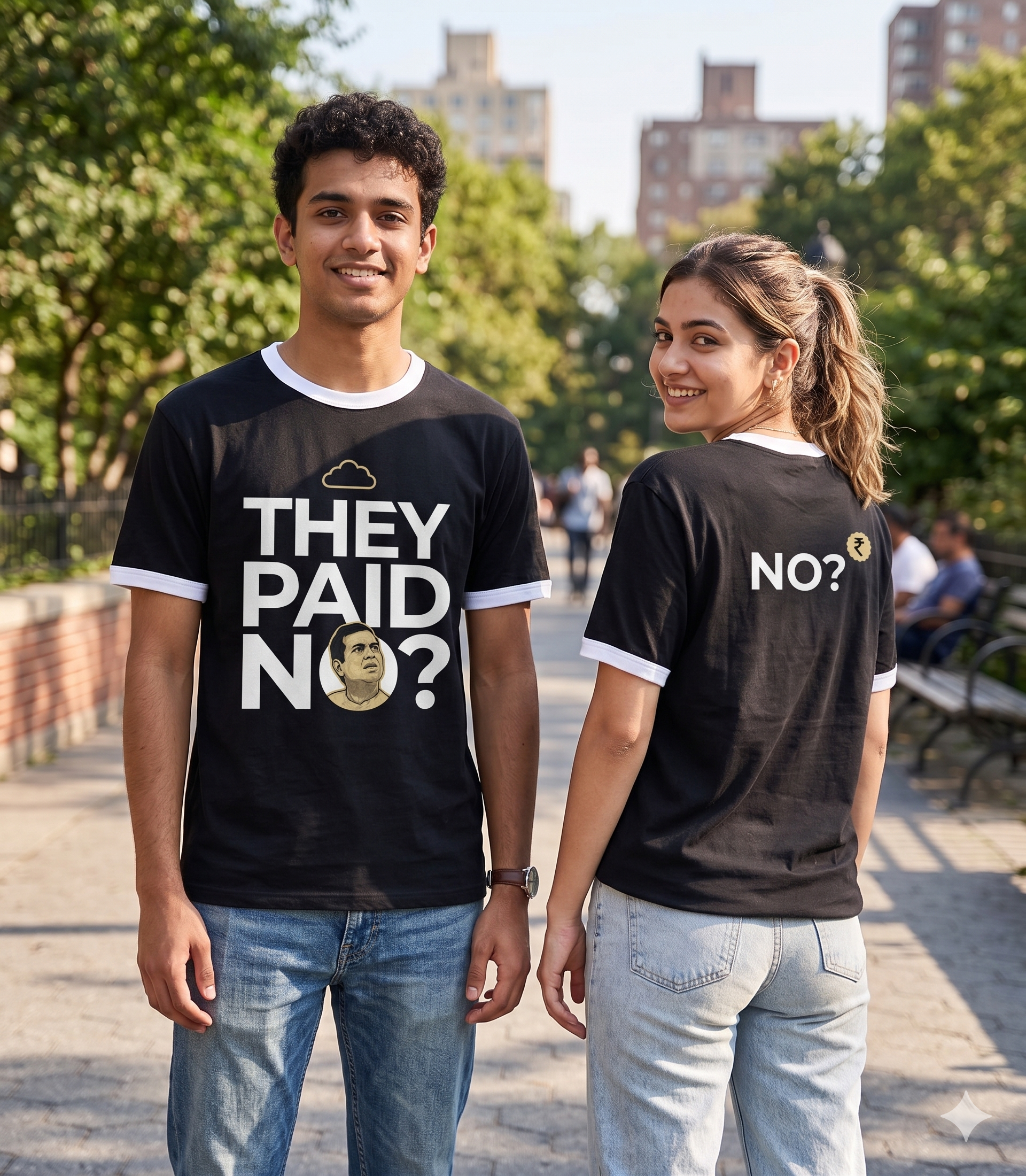 They paid no